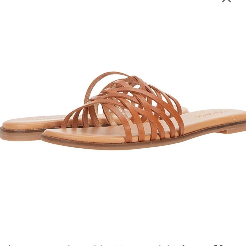 Madewell The Tracie Crisscross Slide Sandal